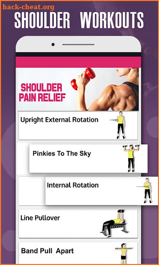 Shoulder, neck pain relief: Stretching Exercises screenshot