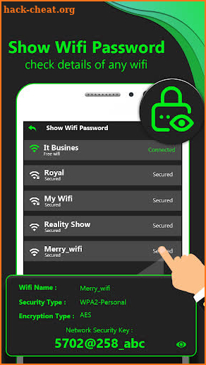 Show Wi-fi Password:All WIFI key Master screenshot