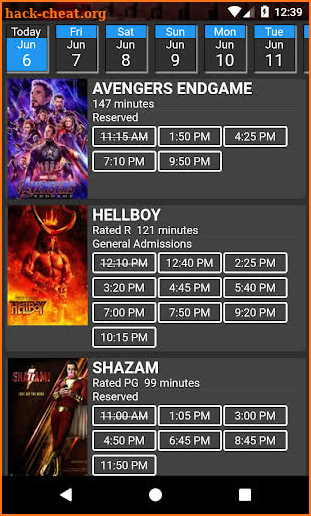 Showplace Cinemas screenshot