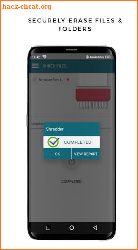 SHREDDER : Permanent Delete - Safe & Secure Erase screenshot