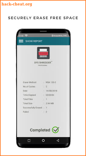 SHREDDER : Permanent Delete - Safe & Secure Erase screenshot