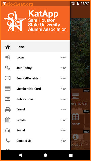 SHSU Alumni KatApp screenshot