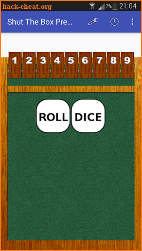 Shut The Box Premium screenshot