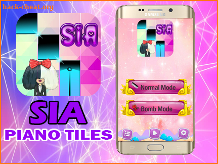 SIA Piano Tiles screenshot