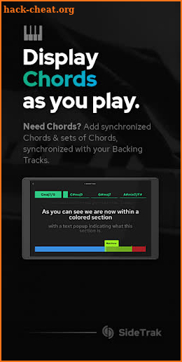 SideTrak: Backing Track Player (Free Edition) screenshot