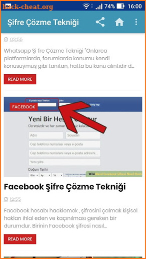 Şifre Çözme Tekniği screenshot