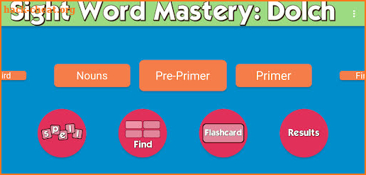 Sight Word Mastery: Dolch screenshot