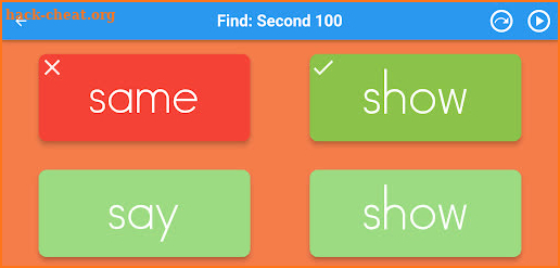 Sight Word Mastery: Fry Words screenshot