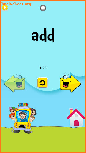 Sight Words 2 Play Word Bingo screenshot