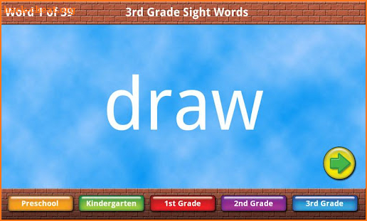 Sight Words Flash Cards screenshot