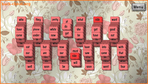 Sight Words Mahjong screenshot