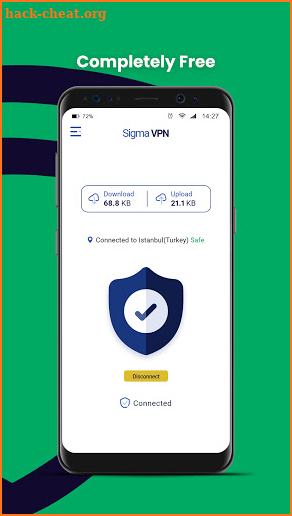 Sigma VPN screenshot