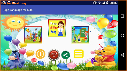 Sign Language for Kids screenshot