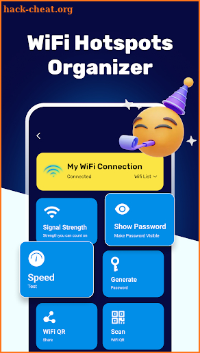 Signal Power Wi-Fi Finder App screenshot