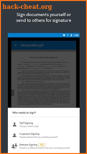 SignEasy | Sign and Fill PDF and other Documents screenshot