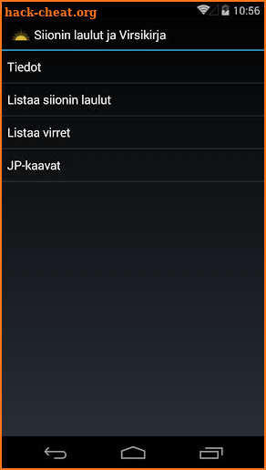 Siionin laulut ja virret screenshot