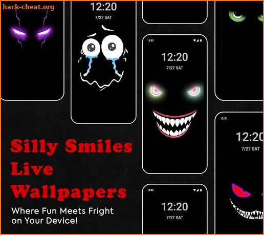 Silly Smiles Live Wallpapers screenshot