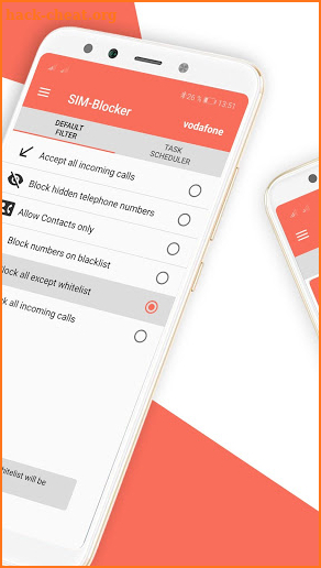 SIM-Blocker & Call Blocker screenshot