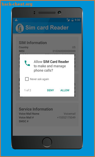 SIM Card Reader screenshot