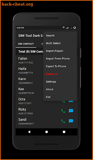 SIM Tool Dark Edition screenshot