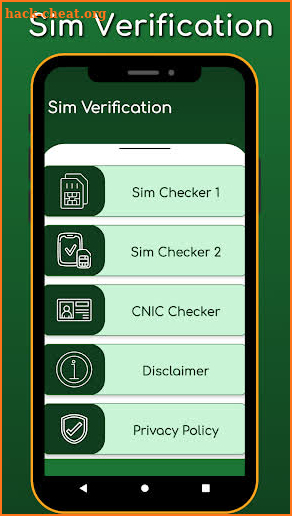 Sim Verification Pakistan 2023 screenshot