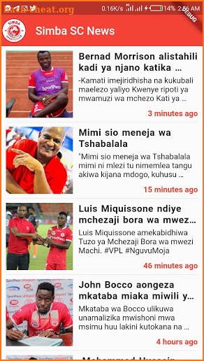 Simba Sc News screenshot