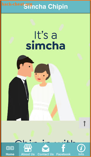 Simcha ChipIn screenshot