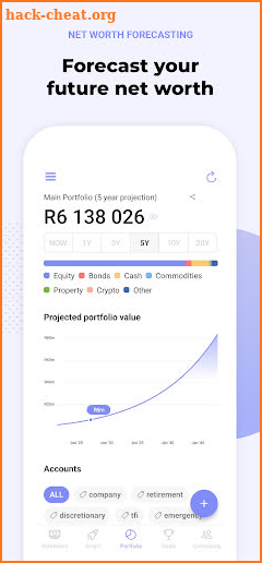 Simfolio - Financial Planner screenshot