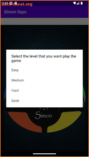 Simon Says screenshot