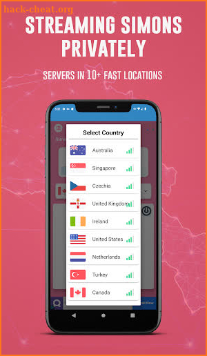 Simons VPN Pro - Premium Unlimited Streaming VPN screenshot