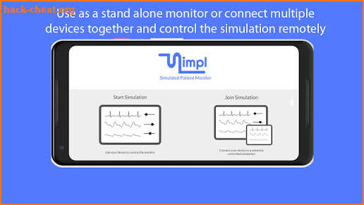 Simpl - Simulated Patient Monitor screenshot