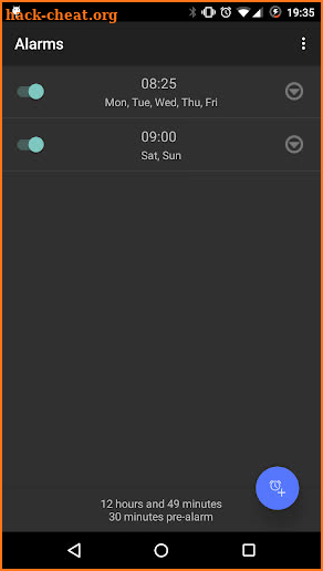 Simple Alarm Clock Free No Ads screenshot