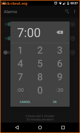 Simple Alarm Clock Free No Ads screenshot