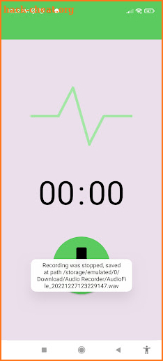 Simple Audio Recorder screenshot