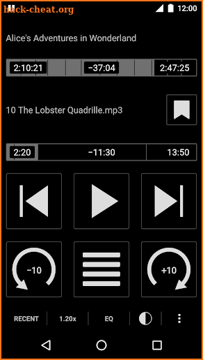 Simple Audiobook Player screenshot