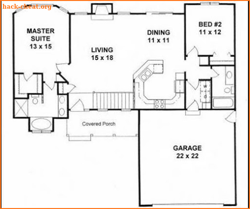 Simple Blueprint House and plans screenshot