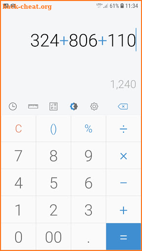 Simple Calculator screenshot