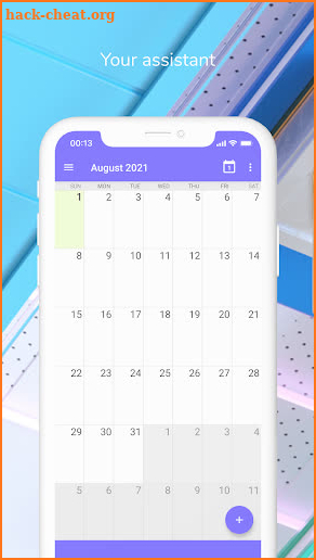 Simple Calendar screenshot