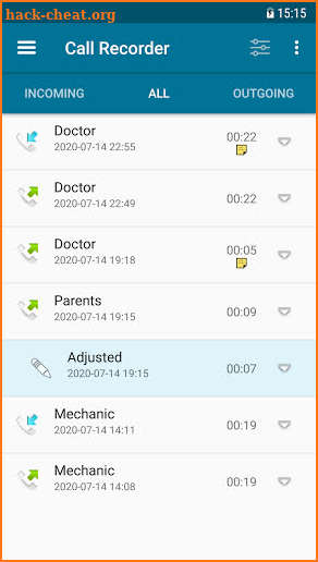 Simple Call Recorder screenshot