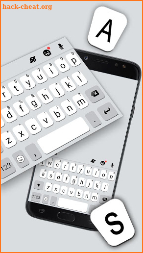 Simple Chat Keyboard Theme screenshot