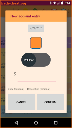 Simple Checkbook screenshot