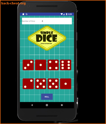 Simple Dice screenshot