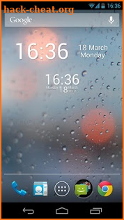 Simple Digital Clock Widget screenshot