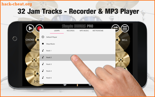 Simple Drums Pro - The Complete Drum App screenshot