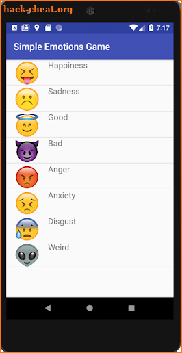 Simple Emotions Game screenshot