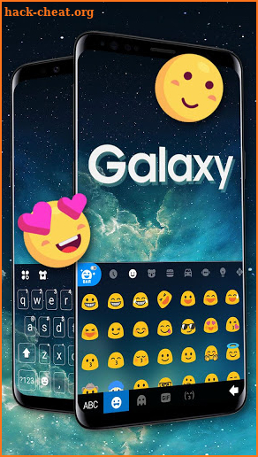 Simple Galaxy Keyboard Theme screenshot