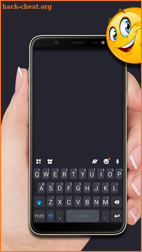 Simple Grey Keyboard Theme screenshot