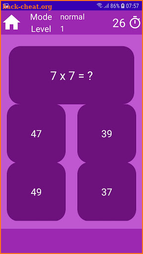 Simple Math Training screenshot