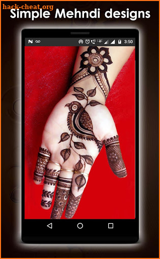 Simple mehndi design new screenshot