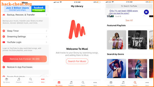 Simple Mussi Music Streaming Advice. screenshot